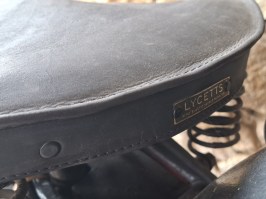 Veteran sedla na  Raleigh MG33 s orig. štítkem licetts